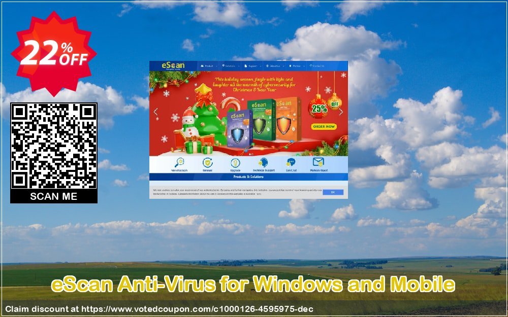 eScan Anti-Virus for WINDOWS and Mobile Coupon, discount eScan Anti-Virus for Windows and Mobile imposing offer code 2023. Promotion: imposing offer code of eScan Anti-Virus for Windows and Mobile 2023