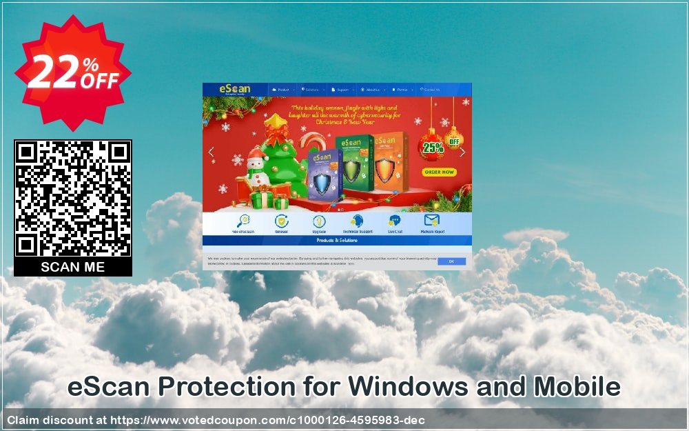 eScan Protection for WINDOWS and Mobile Coupon, discount eScan Protection for Windows and Mobile wondrous discount code 2023. Promotion: wondrous discount code of eScan Protection for Windows and Mobile 2023