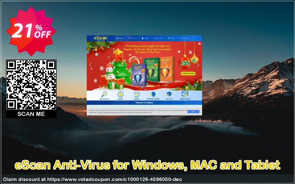 eScan Anti-Virus for WINDOWS, MAC and Tablet Coupon, discount eScan Anti-Virus for Windows, MAC and Tablet excellent sales code 2023. Promotion: excellent sales code of eScan Anti-Virus for Windows, MAC and Tablet 2023