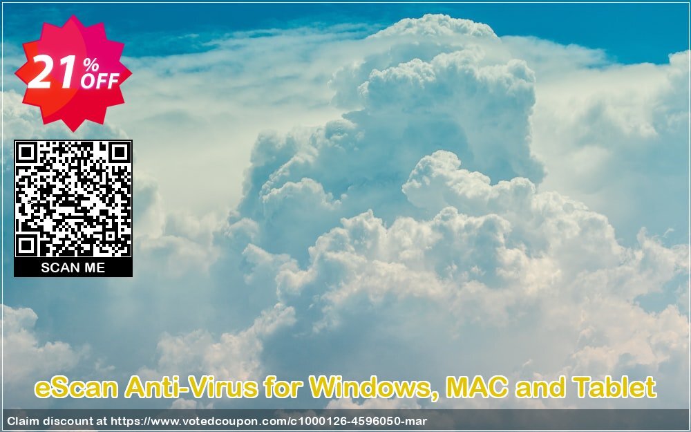 eScan Anti-Virus for WINDOWS, MAC and Tablet Coupon Code Apr 2024, 21% OFF - VotedCoupon