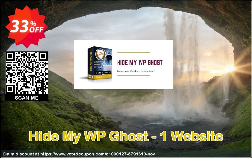 Hide My WP Ghost - 1 Website Coupon, discount 30% Discount - 1 Website. Promotion: stirring deals code of Hide My WP Ghost - 1 Website 2023