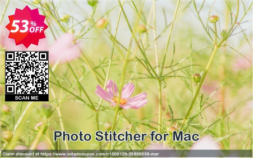 Photo Stitcher for MAC Coupon, discount Photo Stitcher for Mac Best discount code 2024. Promotion: Best discount code of Photo Stitcher for Mac 2024