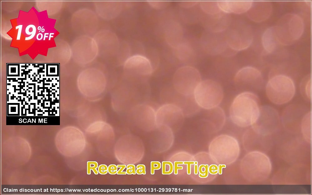 Reezaa PDFTiger Coupon Code May 2024, 19% OFF - VotedCoupon