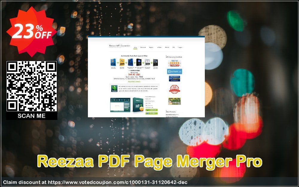 Reezaa PDF Page Merger Pro