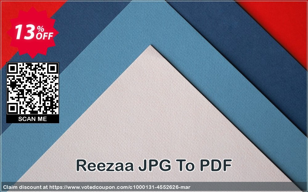 Reezaa JPG To PDF voted-on promotion codes