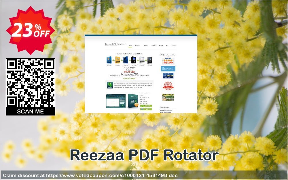 Reezaa PDF Rotator Coupon, discount PDF Rotator best deals code 2024. Promotion: best deals code of PDF Rotator 2024