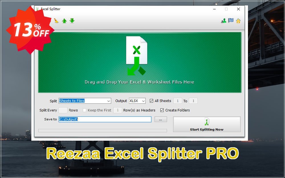 Reezaa Excel Splitter PRO Coupon Code Jun 2025, 13% OFF - VotedCoupon