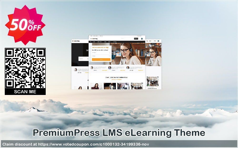 PremiumPress LMS eLearning Theme Coupon, discount 70% OFF PremiumPress LMS eLearning Theme, verified. Promotion: Awesome discounts code of PremiumPress LMS eLearning Theme, tested & approved