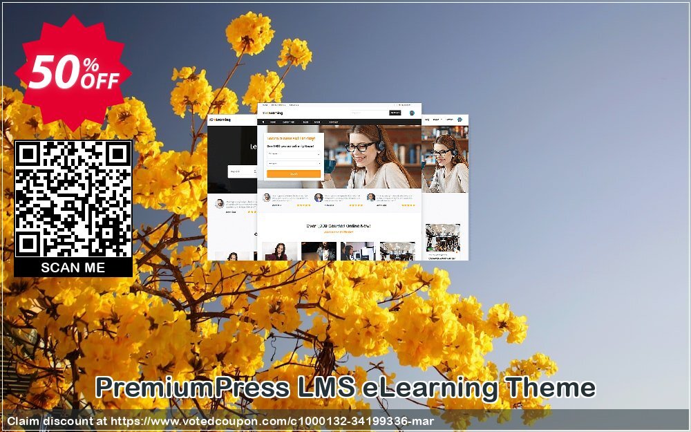 PremiumPress LMS eLearning Theme Coupon Code May 2024, 50% OFF - VotedCoupon