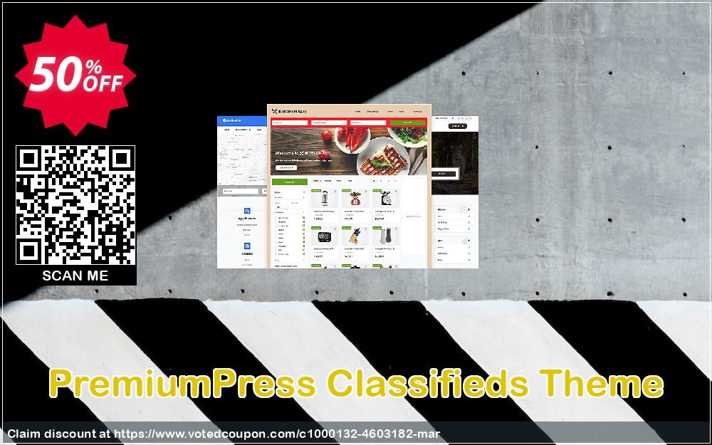 PremiumPress Classifieds Theme Coupon, discount 50% OFF PremiumPress Classifieds Theme, verified. Promotion: Awesome discounts code of PremiumPress Classifieds Theme, tested & approved