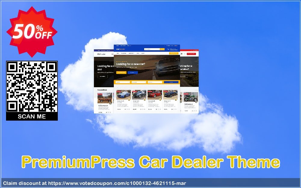 PremiumPress Car Dealer Theme Coupon Code Apr 2024, 50% OFF - VotedCoupon