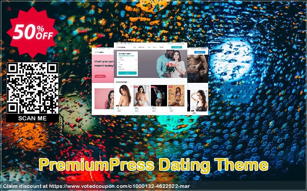 PremiumPress Dating Theme Coupon, discount 50% OFF PremiumPress Dating Theme, verified. Promotion: Awesome discounts code of PremiumPress Dating Theme, tested & approved