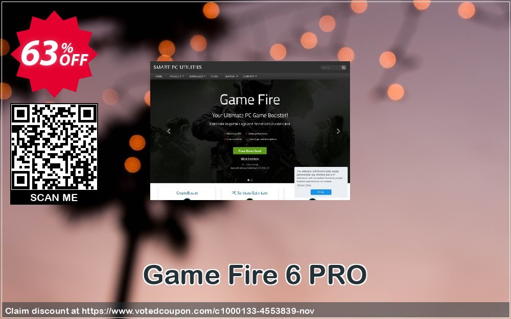 Game Fire 6 PRO Coupon, discount 35% Off. Promotion: imposing promotions code of Game Fire 6 PRO 2023