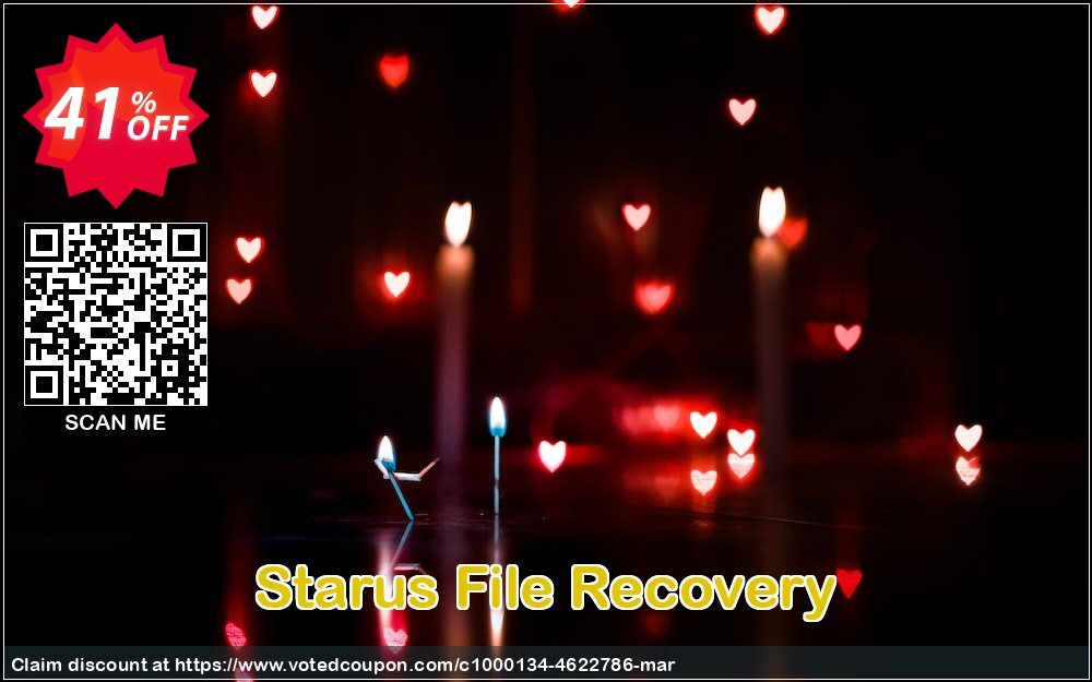 Starus File Recovery Coupon, discount Starus File Recovery exclusive promo code 2024. Promotion: exclusive promo code of Starus File Recovery 2024