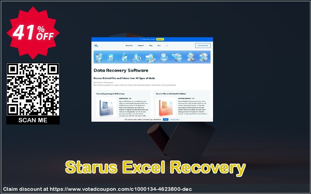 Starus Excel Recovery Coupon, discount Starus Excel Recovery wonderful discount code 2023. Promotion: wonderful discount code of Starus Excel Recovery 2023