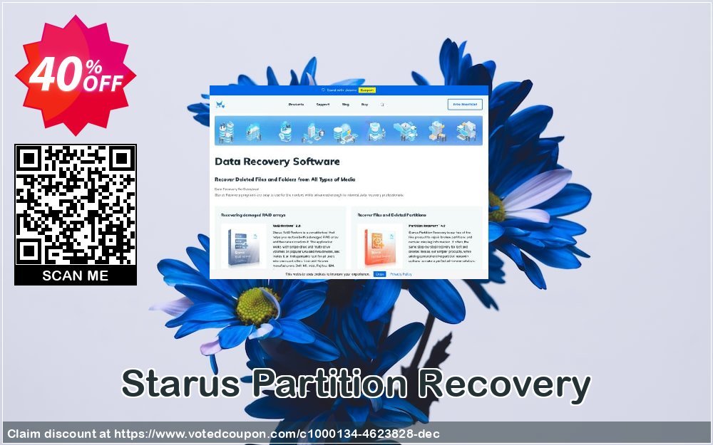 Starus Partition Recovery Coupon, discount Starus Partition Recovery stirring discount code 2024. Promotion: stirring discount code of Starus Partition Recovery 2024
