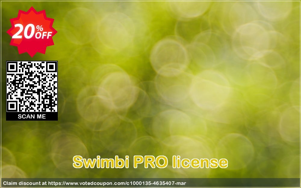 Swimbi PRO Plan Coupon Code May 2024, 20% OFF - VotedCoupon