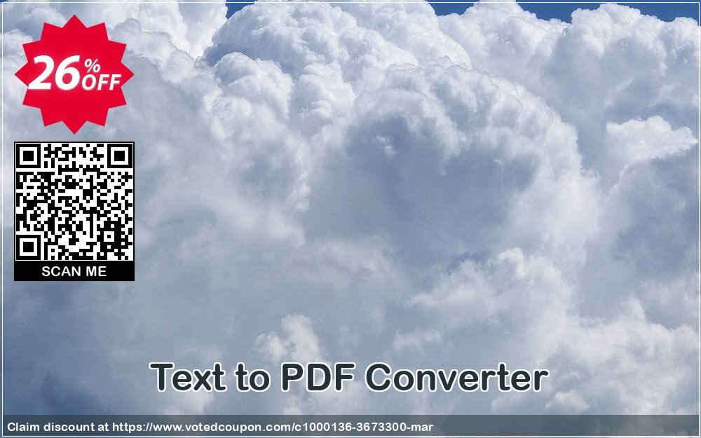 Text to PDF Converter Coupon Code Apr 2024, 26% OFF - VotedCoupon