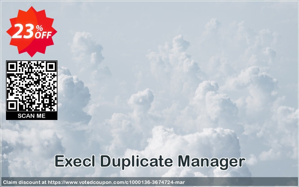 Execl Duplicate Manager Coupon Code May 2024, 23% OFF - VotedCoupon