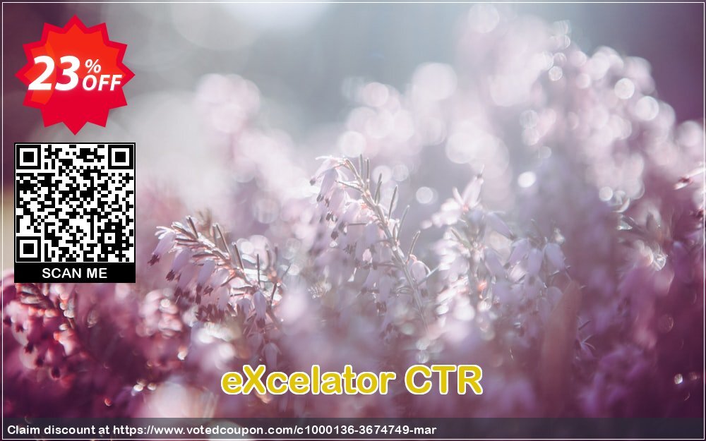 eXcelator CTR Coupon Code May 2024, 23% OFF - VotedCoupon