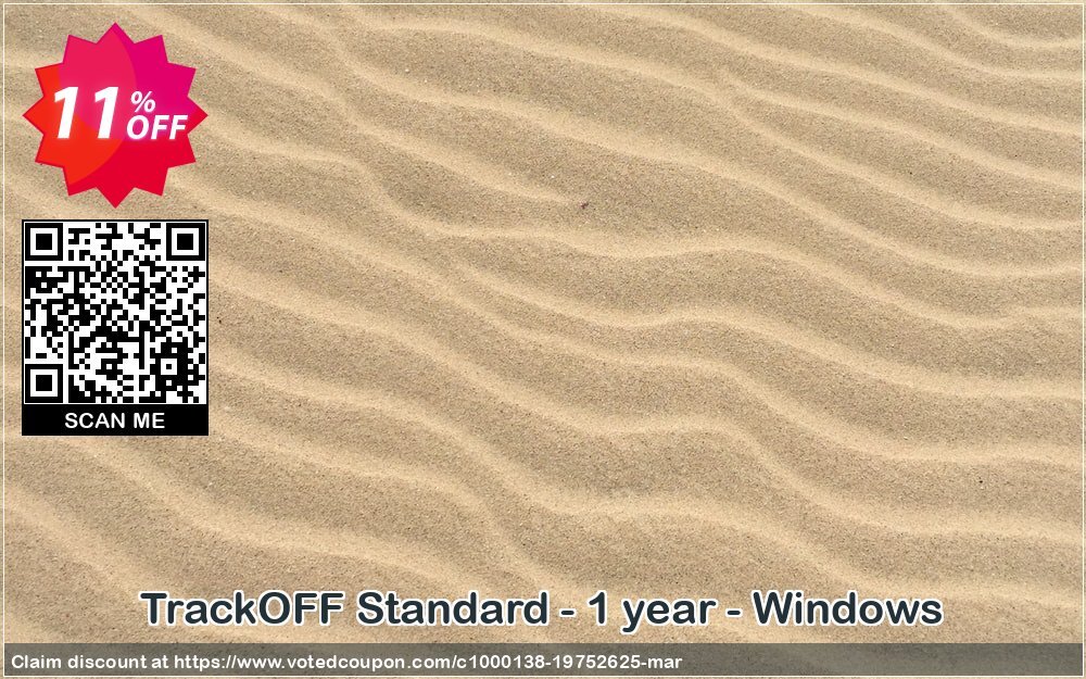 TrackOFF Standard - Yearly - WINDOWS Coupon, discount TrackOFF Standard - 1 year - Windows awesome sales code 2024. Promotion: awesome sales code of TrackOFF Standard - 1 year - Windows 2024