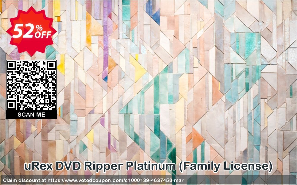 uRex DVD Ripper Platinum, Family Plan  Coupon Code May 2024, 52% OFF - VotedCoupon