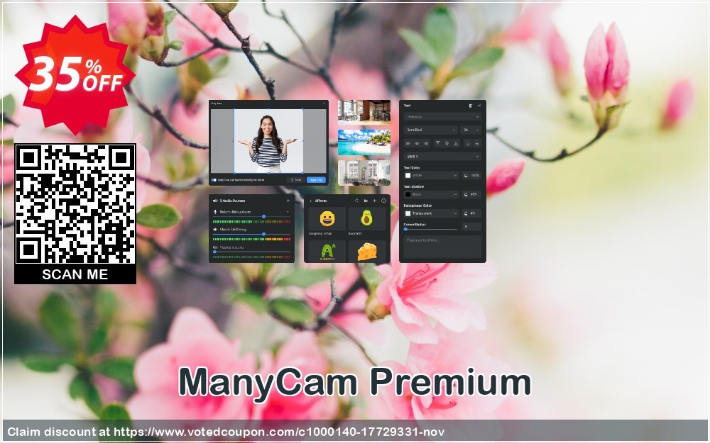 ManyCam Premium Coupon Code Jun 2023, 35% OFF - VotedCoupon