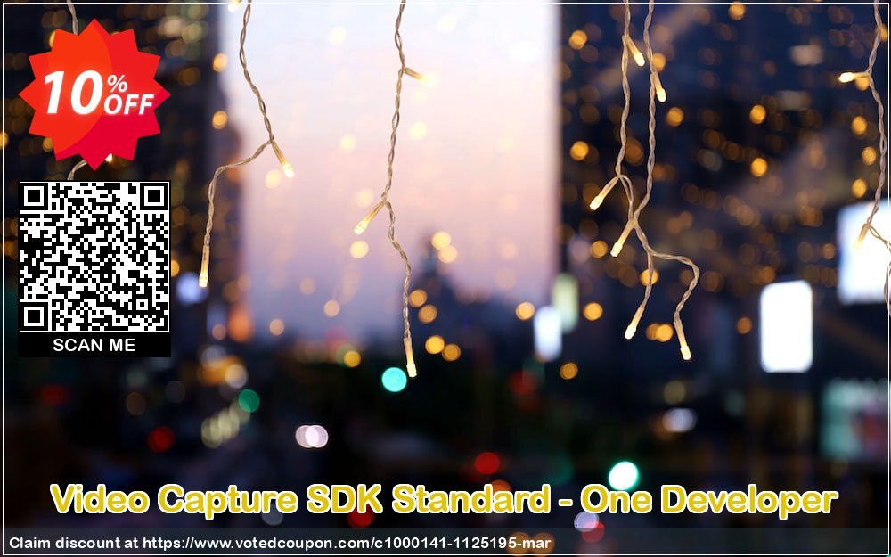 Video Capture SDK Standard - One Developer Coupon, discount 10%. Promotion: super promo code of Video Capture SDK Standard - One Developer 2024