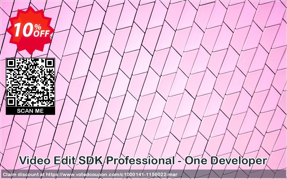 Video Edit SDK Professional - One Developer Coupon Code Apr 2024, 10% OFF - VotedCoupon