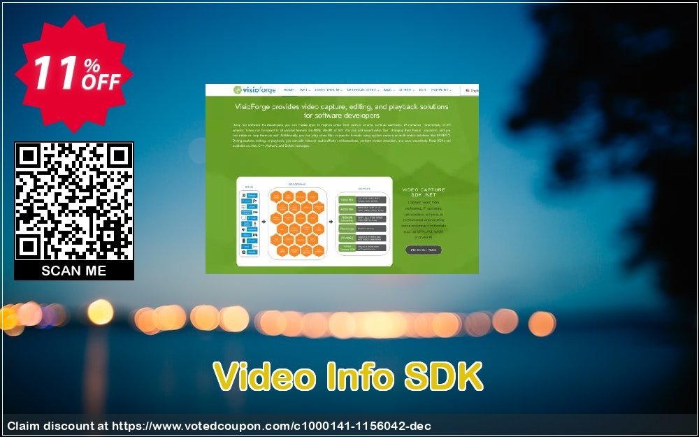Video Info SDK Coupon, discount 10%. Promotion: special offer code of Video Info SDK 2024