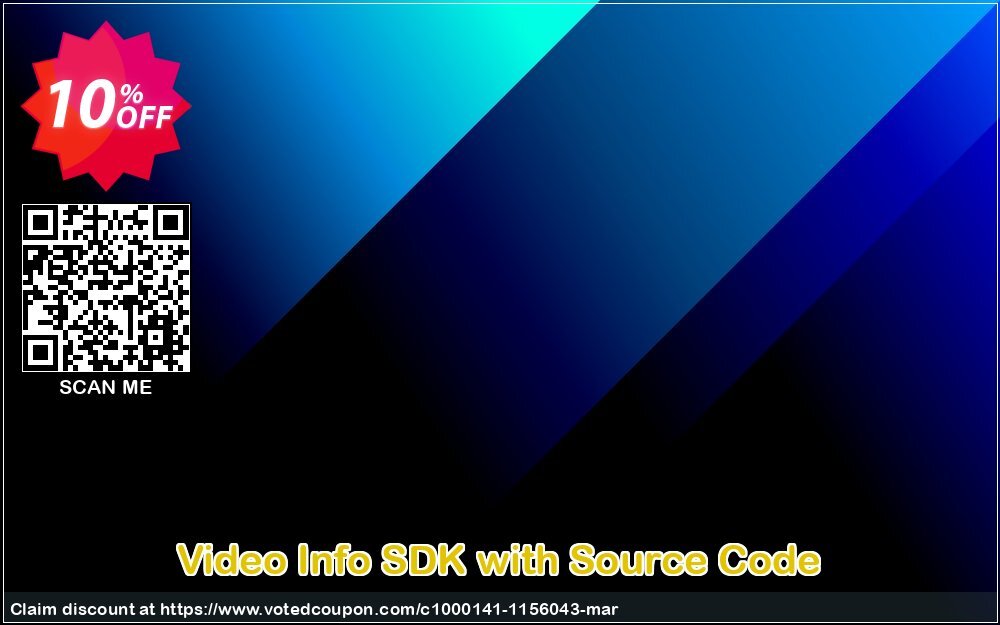 Video Info SDK with Source Code Coupon Code May 2024, 10% OFF - VotedCoupon