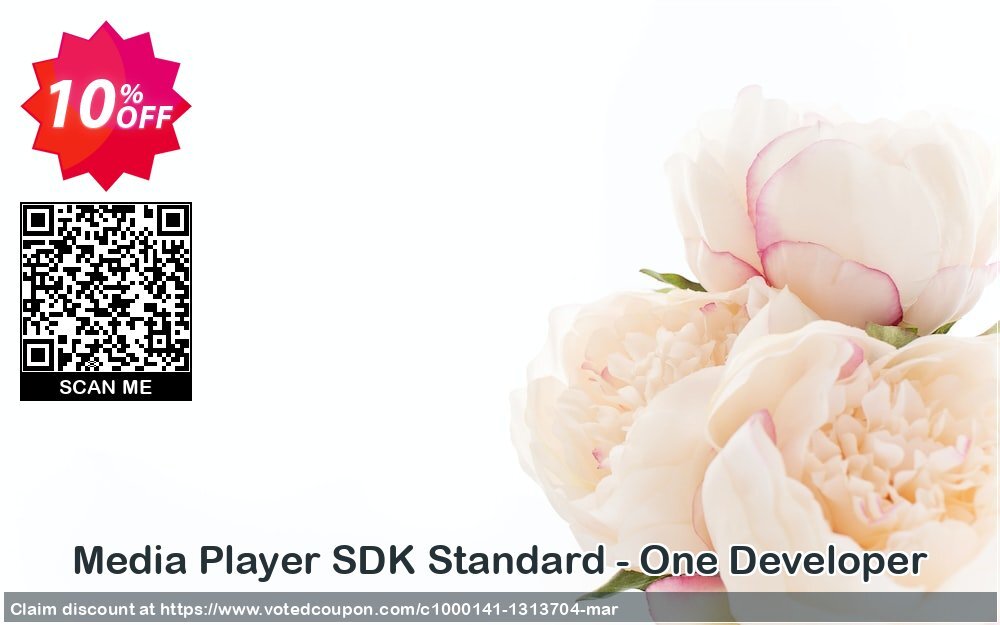 Media Player SDK Standard - One Developer Coupon Code May 2024, 10% OFF - VotedCoupon