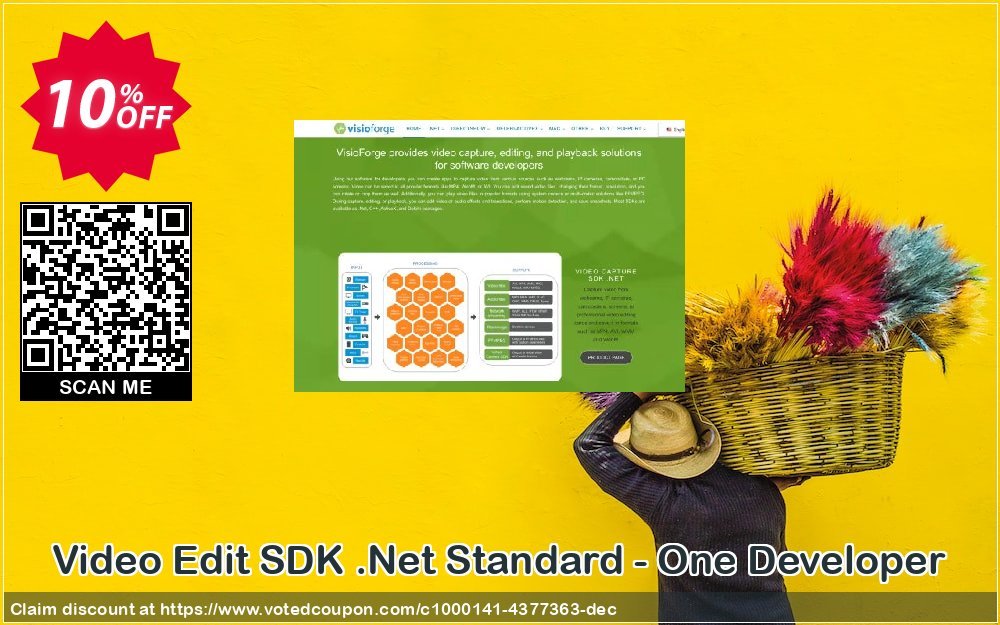 Video Edit SDK .Net Standard - One Developer Coupon, discount 10%. Promotion: formidable sales code of Video Edit SDK .Net Standard - One Developer 2024