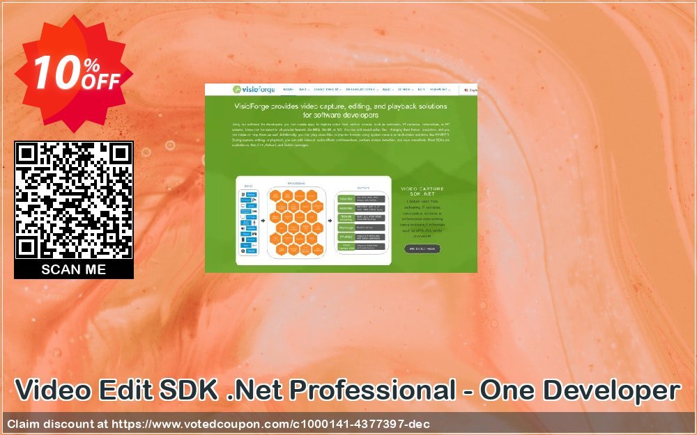 Video Edit SDK .Net Professional - One Developer Coupon Code May 2024, 10% OFF - VotedCoupon