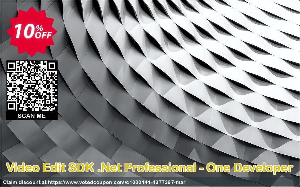 Video Edit SDK .Net Professional - One Developer Coupon Code May 2024, 10% OFF - VotedCoupon