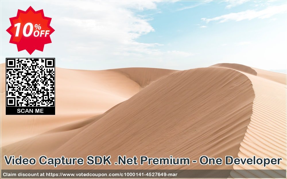 Video Capture SDK .Net Premium - One Developer Coupon, discount 10%. Promotion: marvelous discount code of Video Capture SDK .Net Premium - One Developer 2024