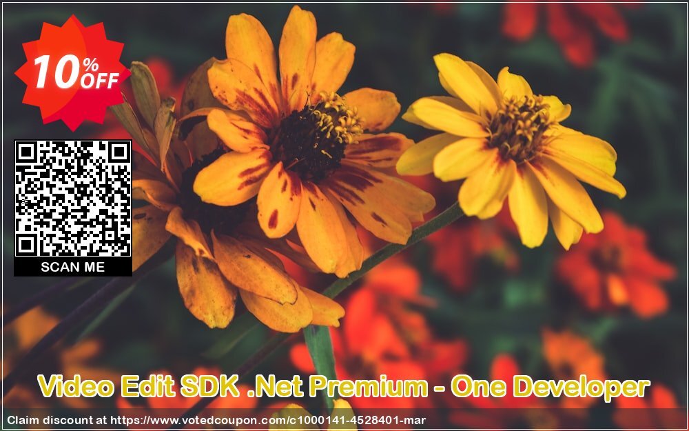 Video Edit SDK .Net Premium - One Developer Coupon, discount 10%. Promotion: imposing promotions code of Video Edit SDK .Net Premium - One Developer 2024