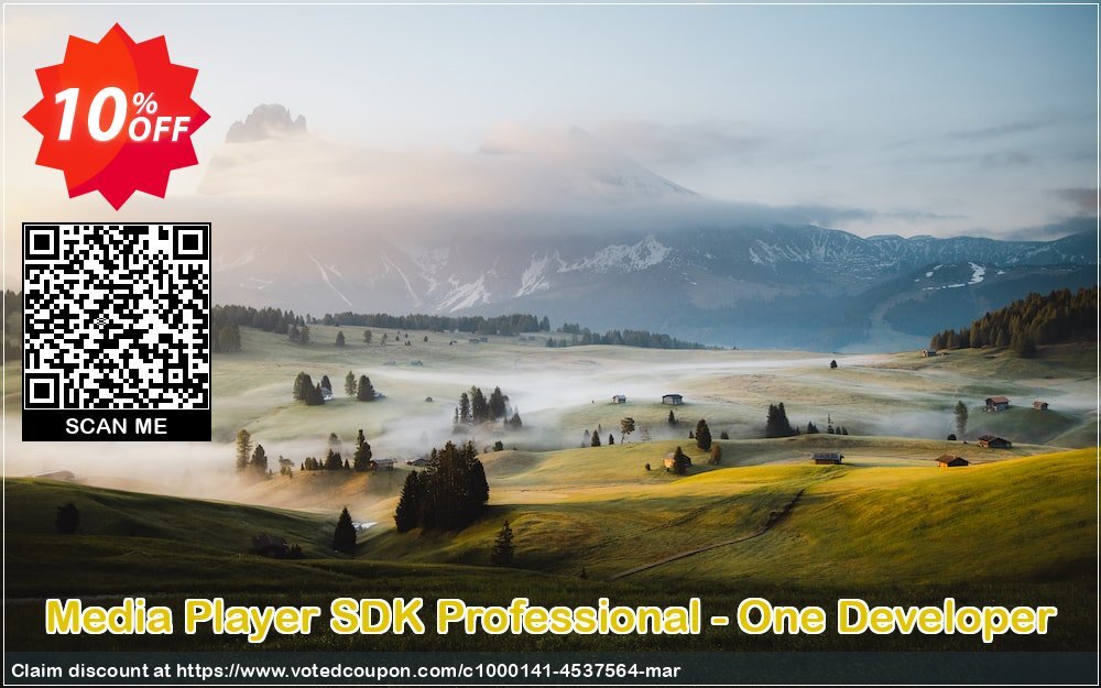 Media Player SDK Professional - One Developer Coupon Code Apr 2024, 10% OFF - VotedCoupon