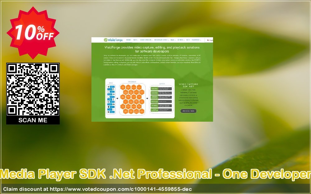 Media Player SDK .Net Professional - One Developer Coupon, discount 10%. Promotion: best offer code of Media Player SDK .Net Professional - One Developer 2023