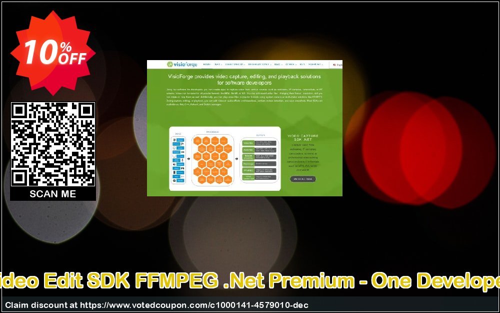 Video Edit SDK FFMPEG .Net Premium - One Developer Coupon, discount 10%. Promotion: awful discounts code of Video Edit SDK FFMPEG .Net Premium - One Developer 2023