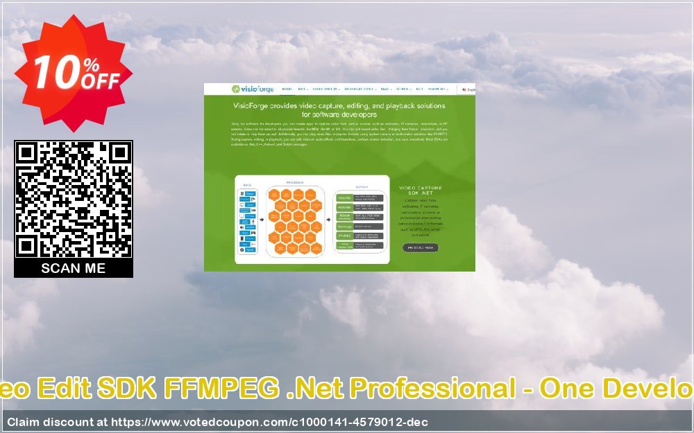 Video Edit SDK FFMPEG .Net Professional - One Developer Coupon, discount 10%. Promotion: amazing sales code of Video Edit SDK FFMPEG .Net Professional - One Developer 2024