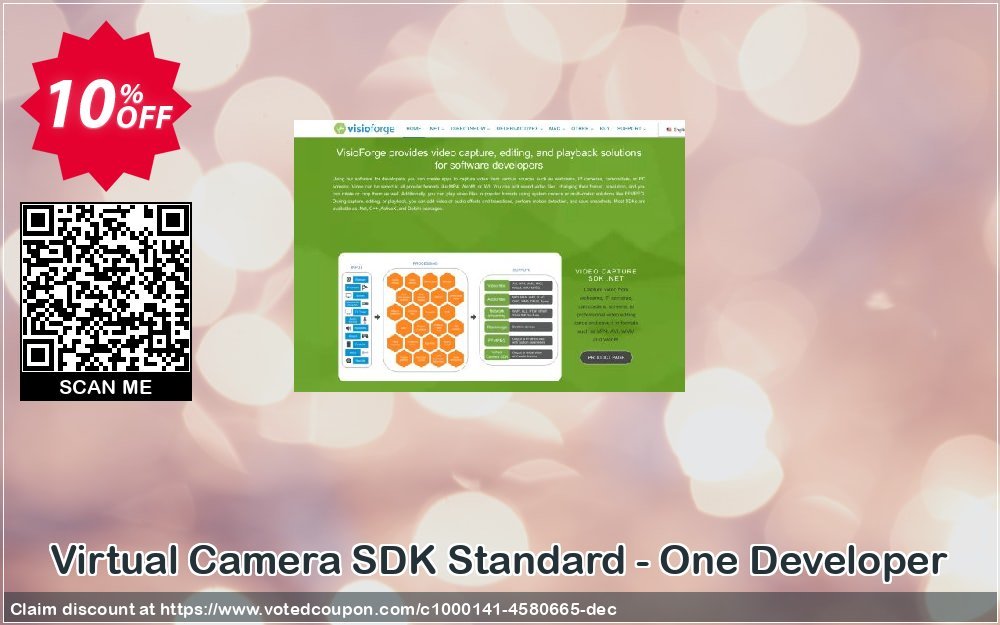 Virtual Camera SDK Standard - One Developer Coupon, discount 10%. Promotion: wondrous deals code of Virtual Camera SDK Standard - One Developer 2023