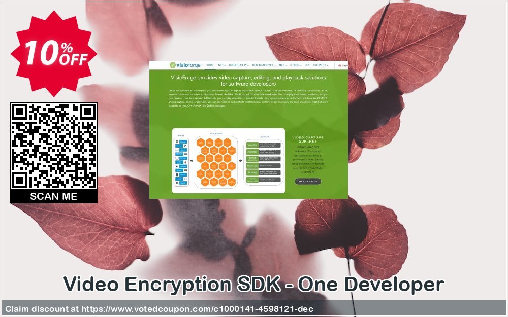 Video Encryption SDK - One Developer Coupon, discount 10%. Promotion: marvelous promotions code of Video Encryption SDK - One Developer 2024