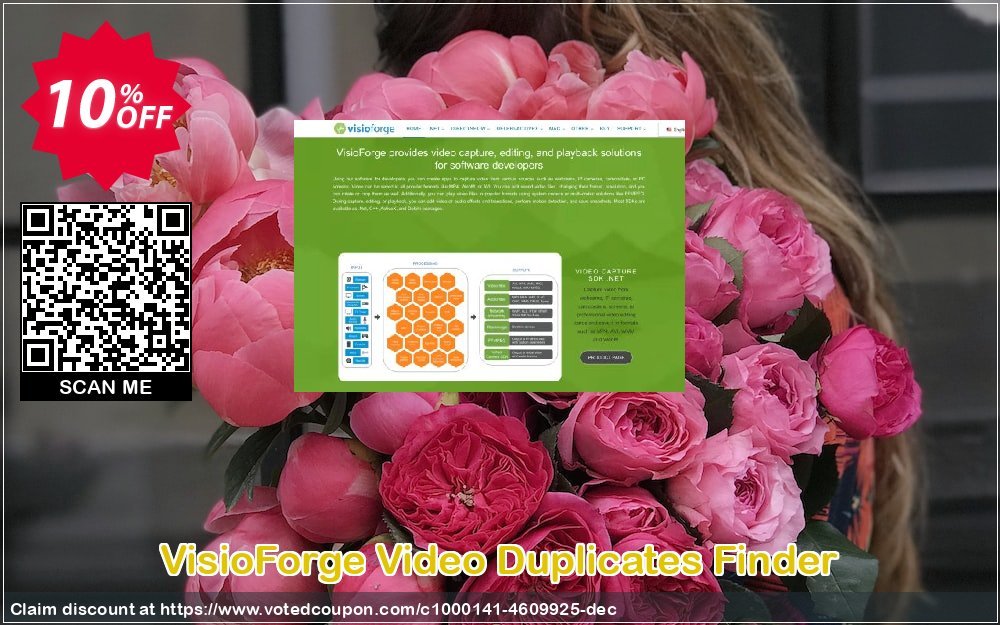 VisioForge Video Duplicates Finder Coupon, discount 10%. Promotion: super deals code of VisioForge Video Duplicates Finder 2023