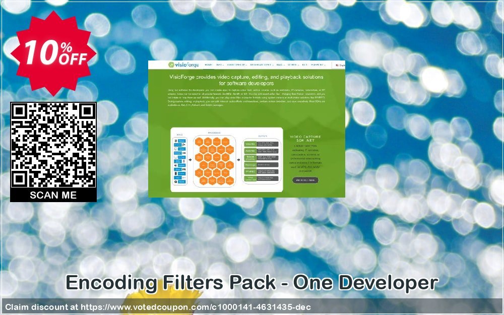 Encoding Filters Pack - One Developer Coupon, discount 10%. Promotion: exclusive sales code of Encoding Filters Pack - One Developer 2023