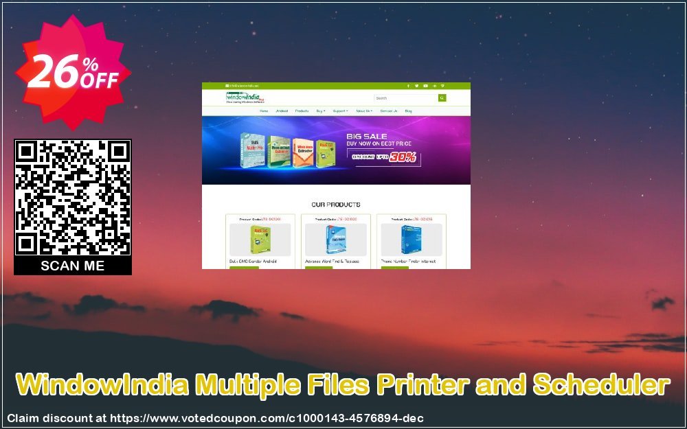 WindowIndia Multiple Files Printer and Scheduler Coupon Code Apr 2024, 26% OFF - VotedCoupon