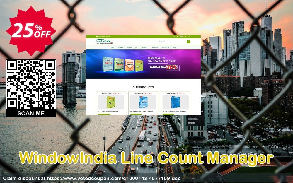 WindowIndia Line Count Manager Coupon, discount Christmas OFF. Promotion: exclusive deals code of Line Count Manager 2024