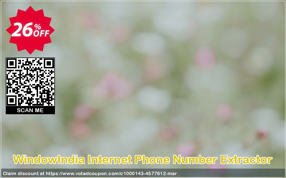 WindowIndia Internet Phone Number Extractor Coupon Code Mar 2024, 26% OFF - VotedCoupon