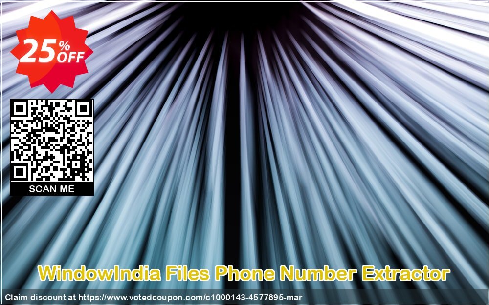 WindowIndia Files Phone Number Extractor Coupon, discount Christmas OFF. Promotion: stunning discount code of Files Phone Number Extractor 2024