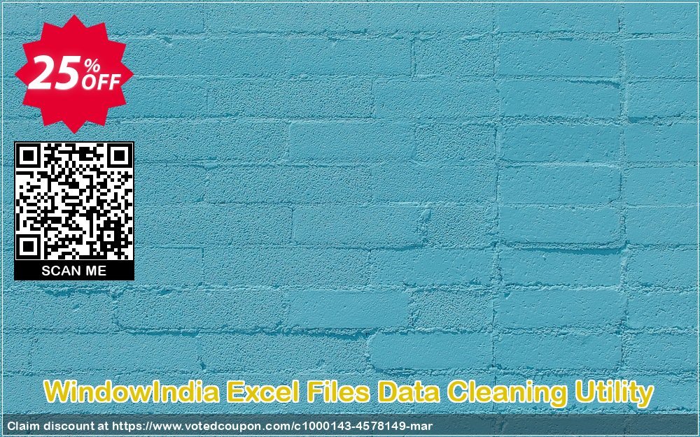 WindowIndia Excel Files Data Cleaning Utility Coupon, discount Christmas OFF. Promotion: staggering discounts code of Excel Files Data Cleaning Utility 2024